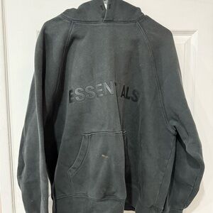 Essentials Charcoal Hoodie